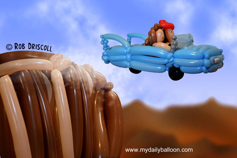 Twisted Cinema, Закрученное кино, сцены фильмов из шариков, персонажей фильмов из шариков, Роба Дрисколла, Rob Driscoll