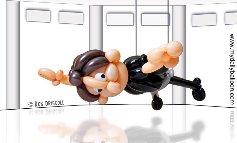 Twisted Cinema, Закрученное кино, сцены фильмов из шариков, персонажей фильмов из шариков, Роба Дрисколла, Rob Driscoll