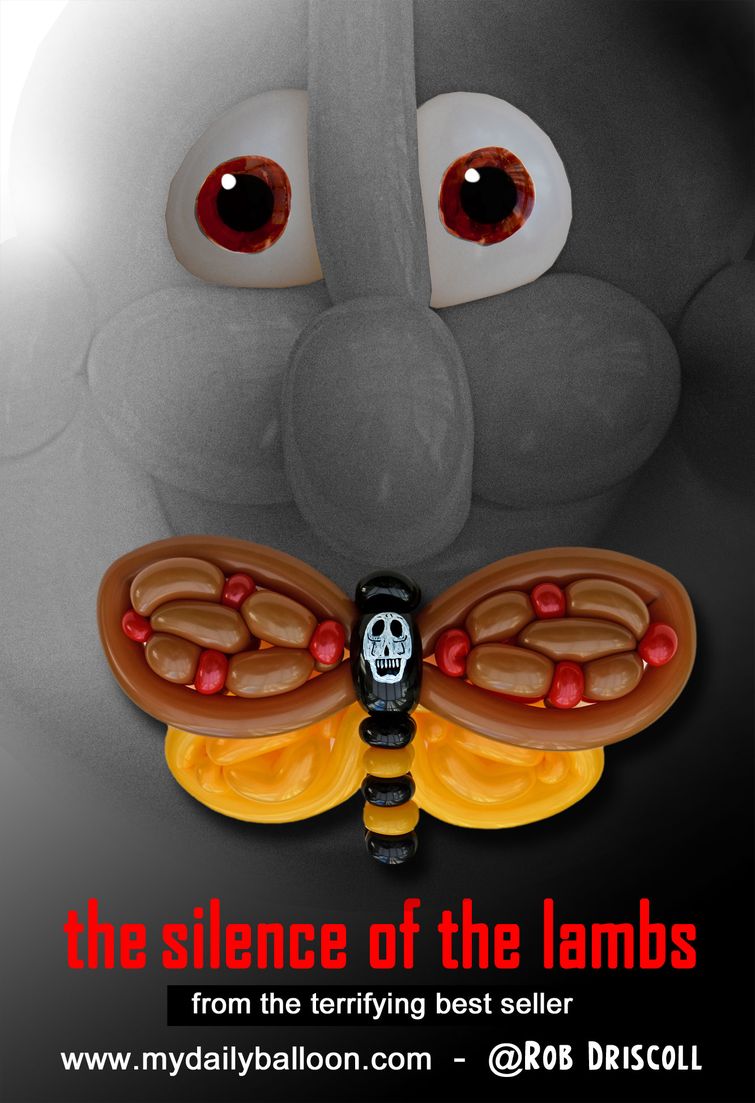 Twisted Cinema, Закрученное кино, сцены фильмов из шариков, персонажей фильмов из шариков, Роба Дрисколла, Rob Driscoll