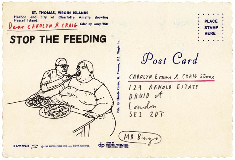 Почта ненависти: этот художник нарисует остроумные открытки с оскорблениями для ваших друзей или врагов почта ненависти, гневные письма по найму, Hate Mail For Hire, Mr Bingo, Мистер Бинго, открытки с оскорблениями