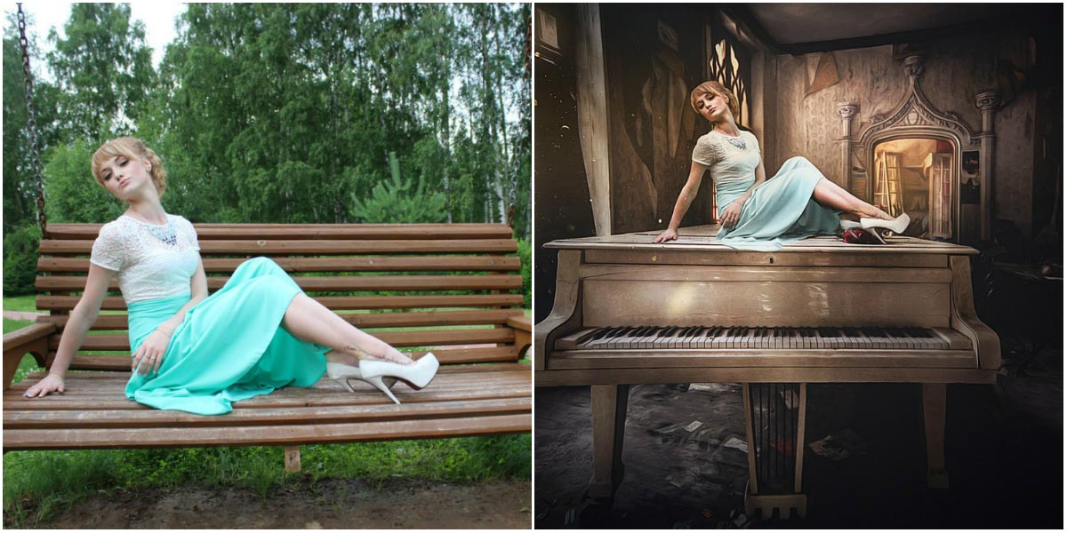 Цифровая реальность: мастера фотошопа превращают простые фотографии в удивительные картины до и после фотошопа, красивый фотошоп