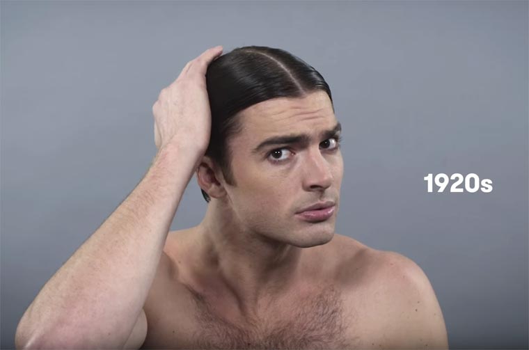 история моды, 100 лет американской мужской красоты, 100 лет красоты мужчины Америка