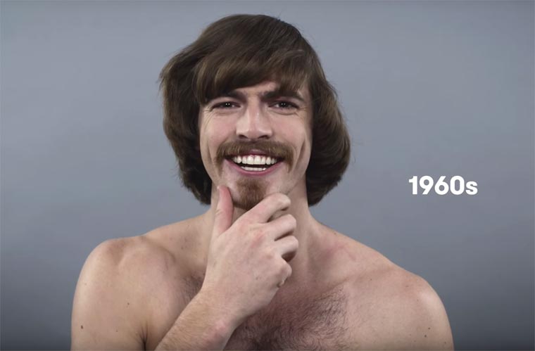 история моды, 100 лет американской мужской красоты, 100 лет красоты мужчины Америка