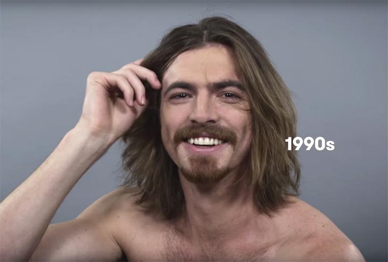 история моды, 100 лет американской мужской красоты, 100 лет красоты мужчины Америка