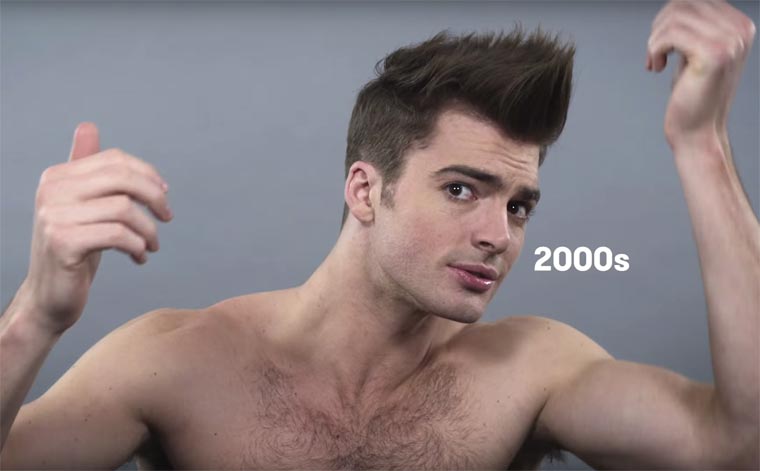 история моды, 100 лет американской мужской красоты, 100 лет красоты мужчины Америка