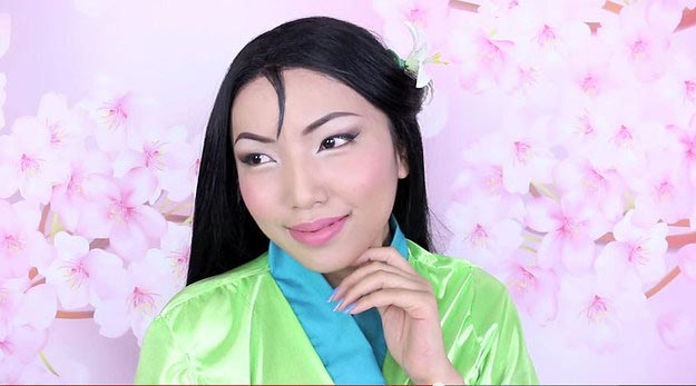 Промис Таманг Фан, Promise Tamang Phan, девушка превращается в диснеевских принцесс, при помощи макияжа в персонажей диснея