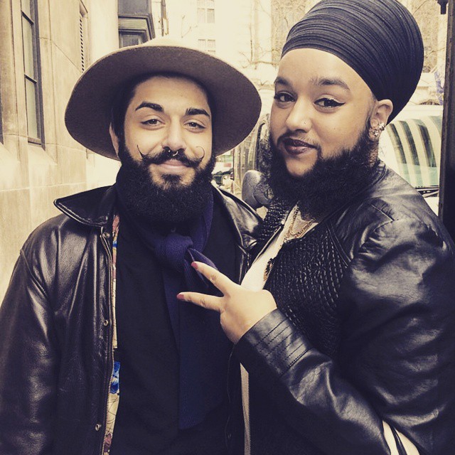 Бородатая невеста, невеста с бородой, Харнаам Каур, Harnaam Kaur, девушка с бородой, Louisa Coulthurst