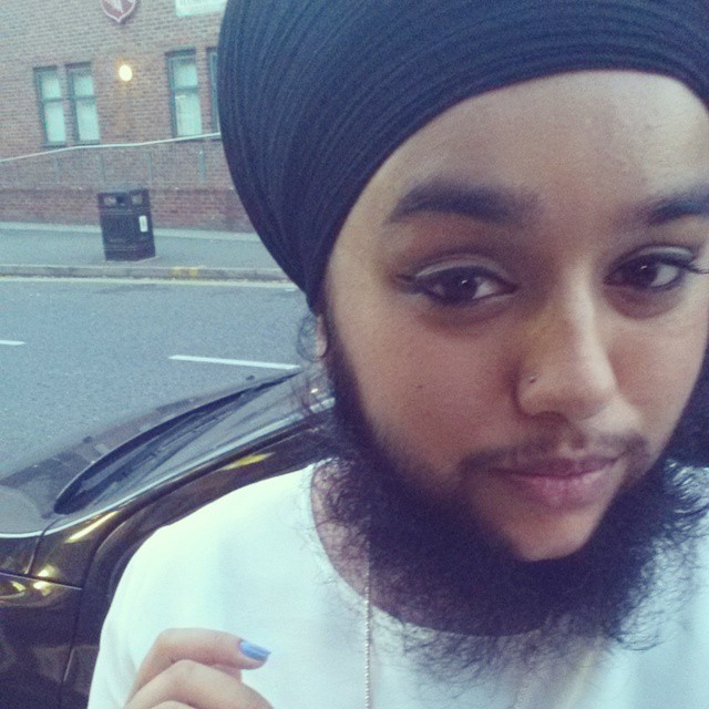 Бородатая невеста, невеста с бородой, Харнаам Каур, Harnaam Kaur, девушка с бородой, Louisa Coulthurst