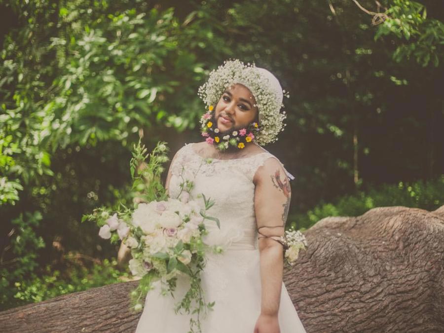 Бородатая невеста, невеста с бородой, Харнаам Каур, Harnaam Kaur, девушка с бородой, Louisa Coulthurst