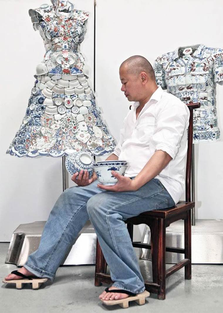 одежда из фарфора, платья из фарфора, Ли Сяофэн, Li Xiaofeng