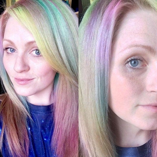 опаловые волосы, волосы цвета опал