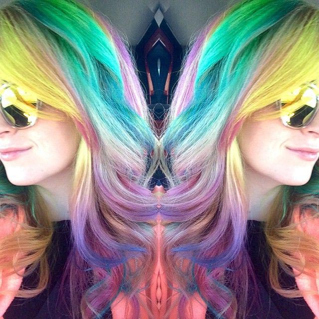 опаловые волосы, волосы цвета опал