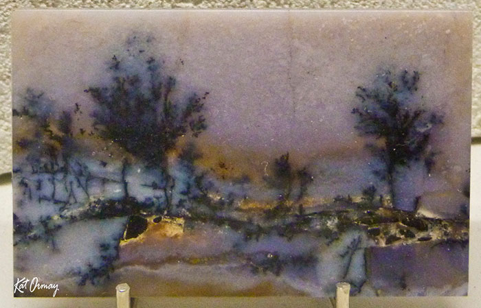 агаты с пейзажами внутри, кристаллы агата