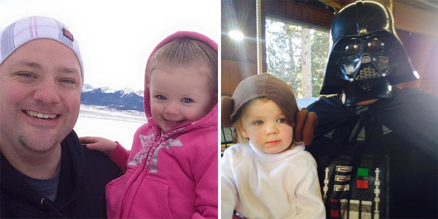 Грег Викест, Greg Wickherst, отец-одиночка делает причёски своей дочери