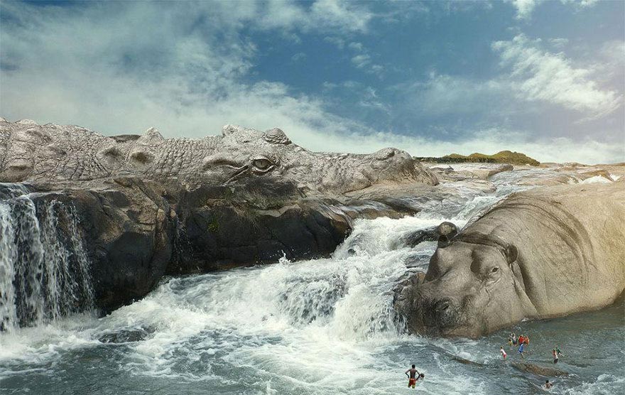 Игривые фотоманипуляции, которые действительно удивляют фоотманипуляции, Анил Саксена, Anil Saxena