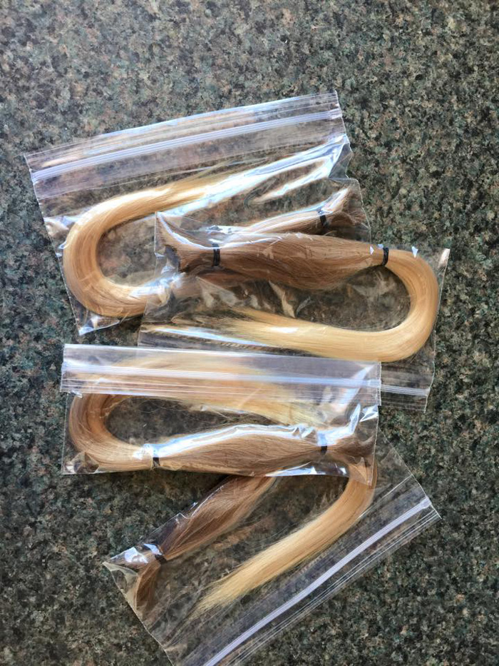 Кристиан МакФилами, Christian McPhilamy, мальчик отращивал длинные волосы для детей больных раком