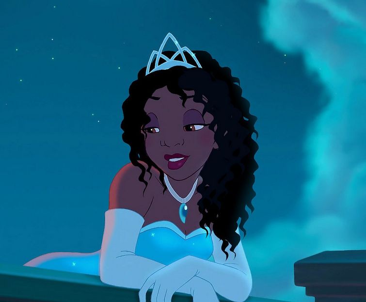 Одна вещь, которую вы никогда не замечали в Тиане, «Принцесса и лягушка», волосы Тианы