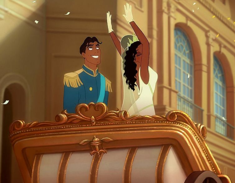 Одна вещь, которую вы никогда не замечали в Тиане, «Принцесса и лягушка», волосы Тианы