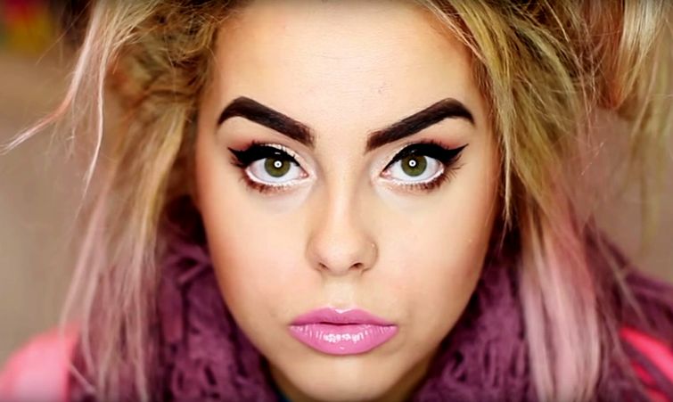 Николь Мэтьюз, Nicole Matthews, как скрыть прыщи, чудеса макияжа