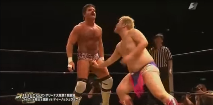 победил противника при помощи пениса, Джои Райан, Joey Ryan, Даншоку Дино, Danshoku Dino