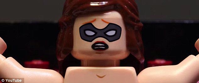 Lego трейлер 50 оттенков серого, трейлер 50 оттенков серого от Lego, Антонио Тоскано, Antonio Toscano 