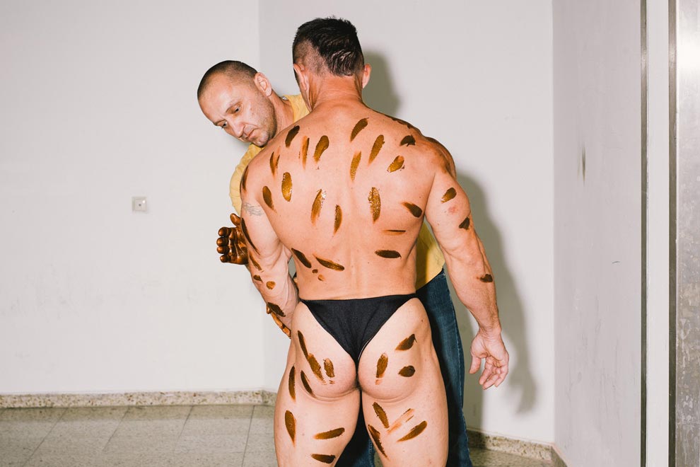 За кулисами большого спорта, культуристы до выхода на сцену, Даниэль Гебхарт де Куккук, Daniel Gebhart de Koekkoek