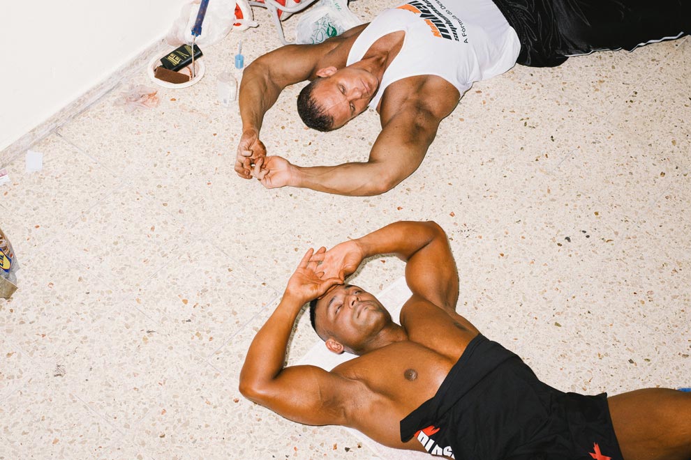 За кулисами большого спорта, культуристы до выхода на сцену, Даниэль Гебхарт де Куккук, Daniel Gebhart de Koekkoek