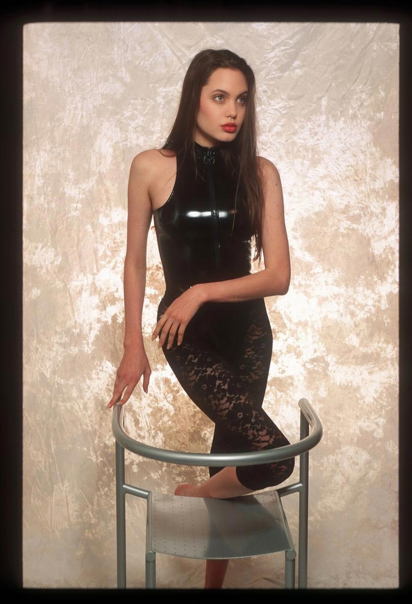 16-летняя Анджелина Джоли в фотосессии 1991 года, Angelina Jolie 1991, Шон МакКолл Анджелина Джоли, Sean McCall