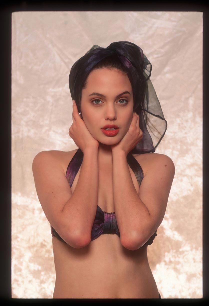 16-летняя Анджелина Джоли в фотосессии 1991 года, Angelina Jolie 1991, Шон МакКолл Анджелина Джоли, Sean McCall