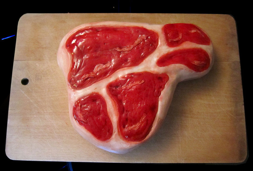 Ужасающие гиперреалистичные торты, которые не вызывают желания их съесть Ужасающие гиперреалистичные торты, Аннабель де Веттен, Annabel de Vetten