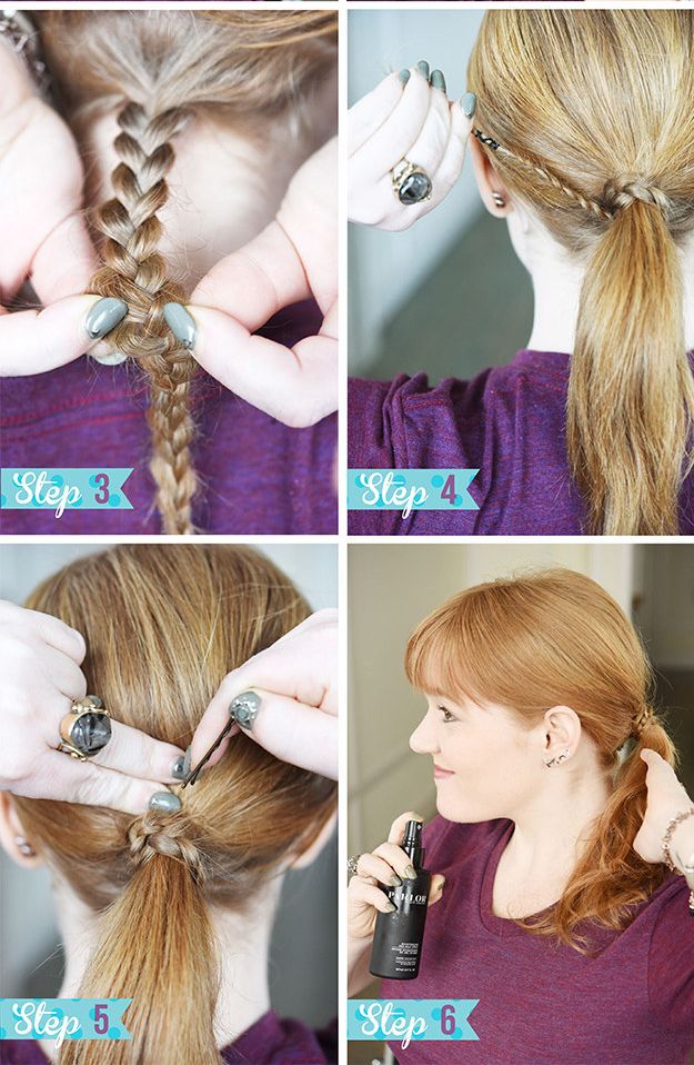 быстрая причёска, виды причёсок, причёски на длинные волосы, причёски для коротких волос 