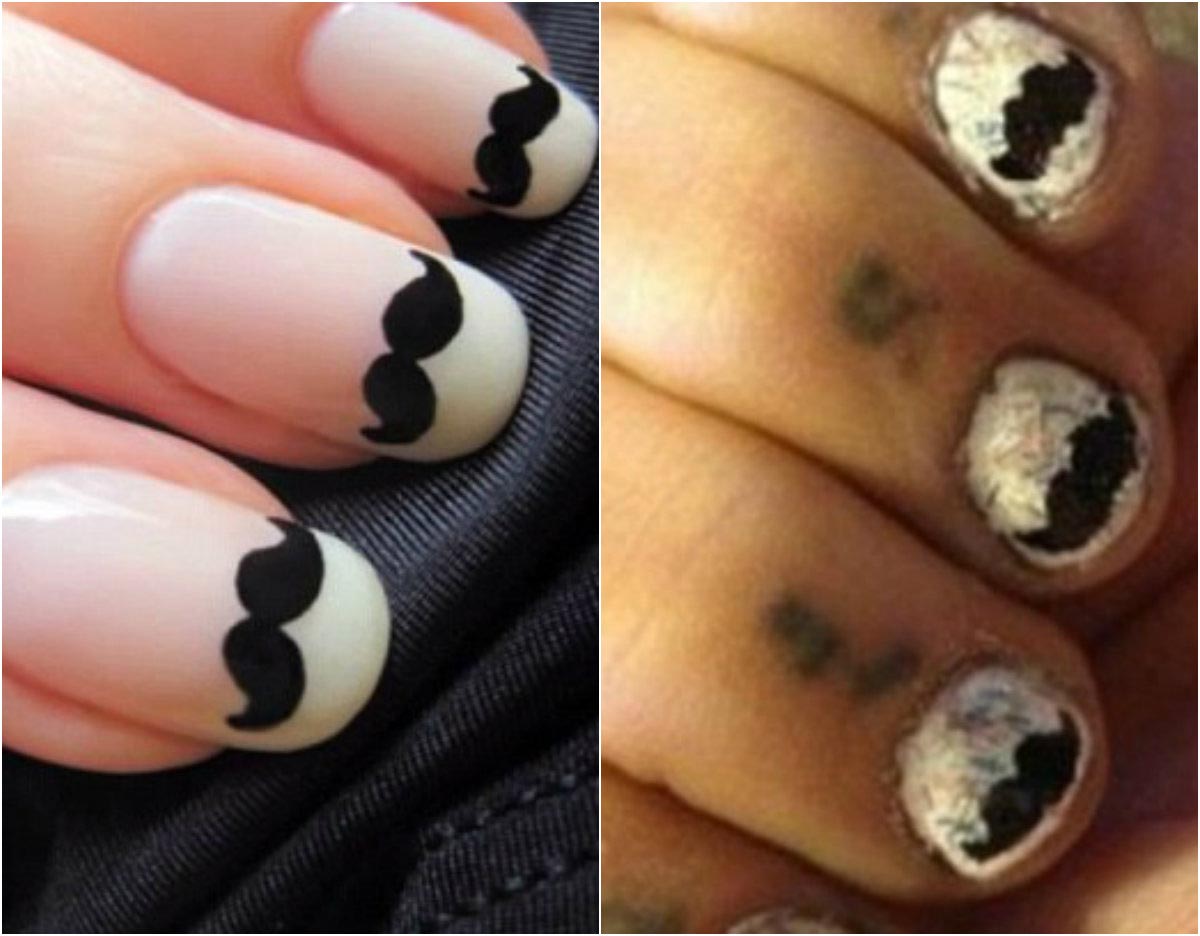 Ожидание против реальности, ужасно накрашенные ногти, девушки пытались повторить маникюр  