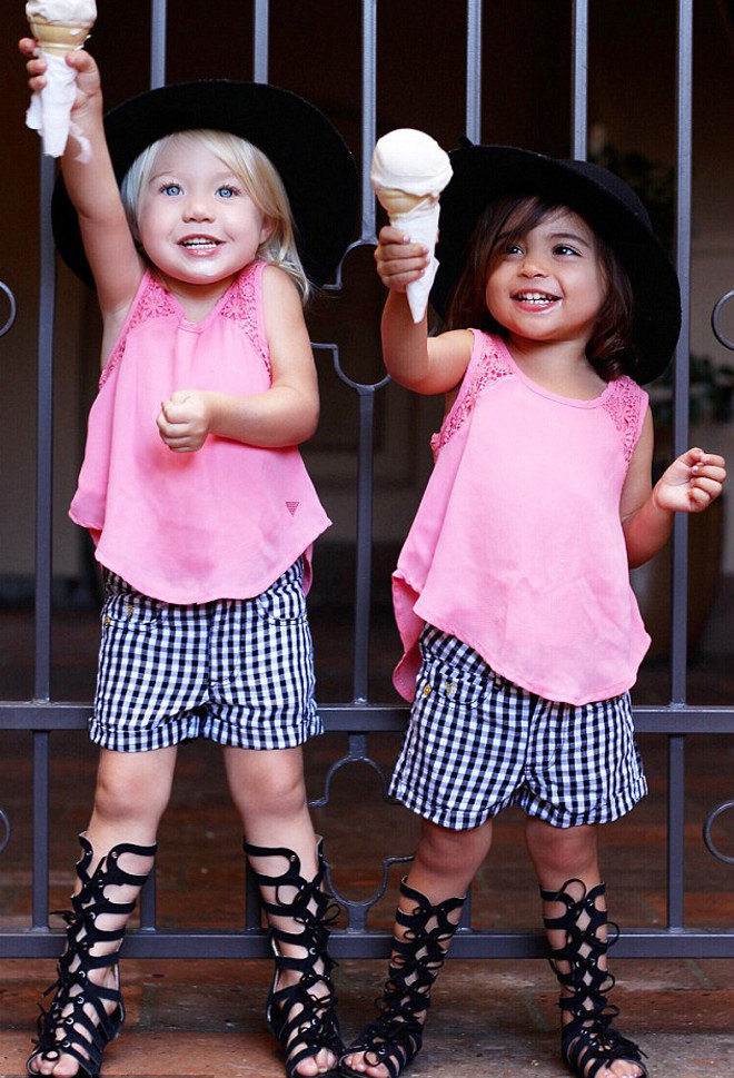 2-х летние модницы, Эверли Сутас, Everleigh Soutas, Ава Фоли, Ava Foley