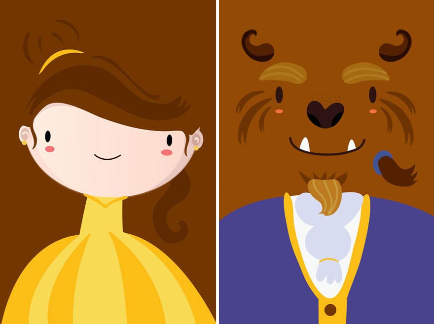 Краткость сестра: минималистичные рисунки персонажей диснеевских сказок минималистичные рисунки персонажей, минимализм Дисней, рисунки персонажей Дисней