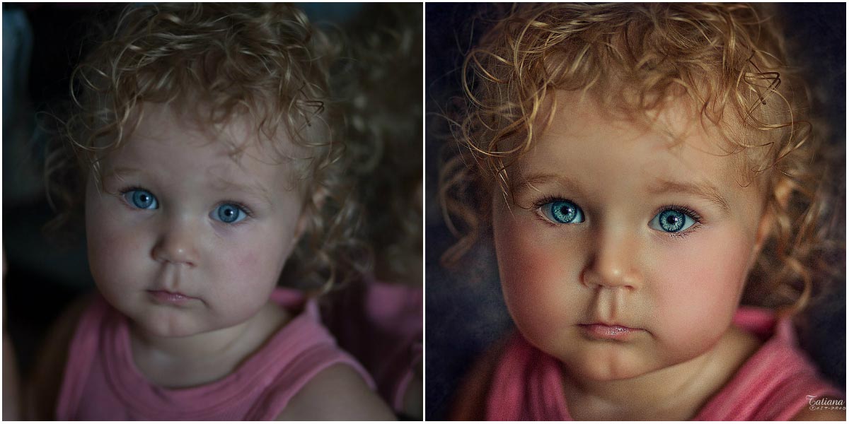 до и после фотошопа, красивый фотошоп