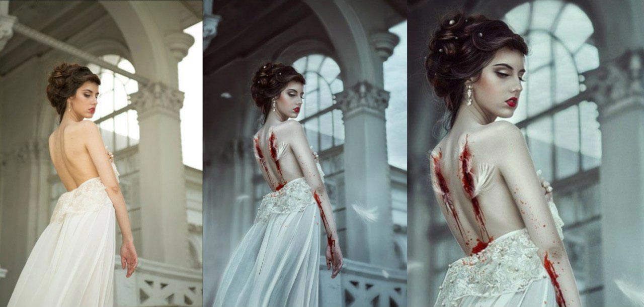 до и после фотошопа, красивый фотошоп