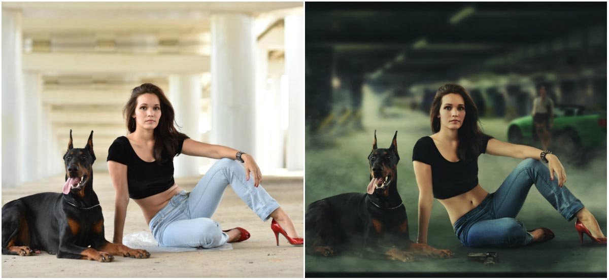 до и после фотошопа, красивый фотошоп