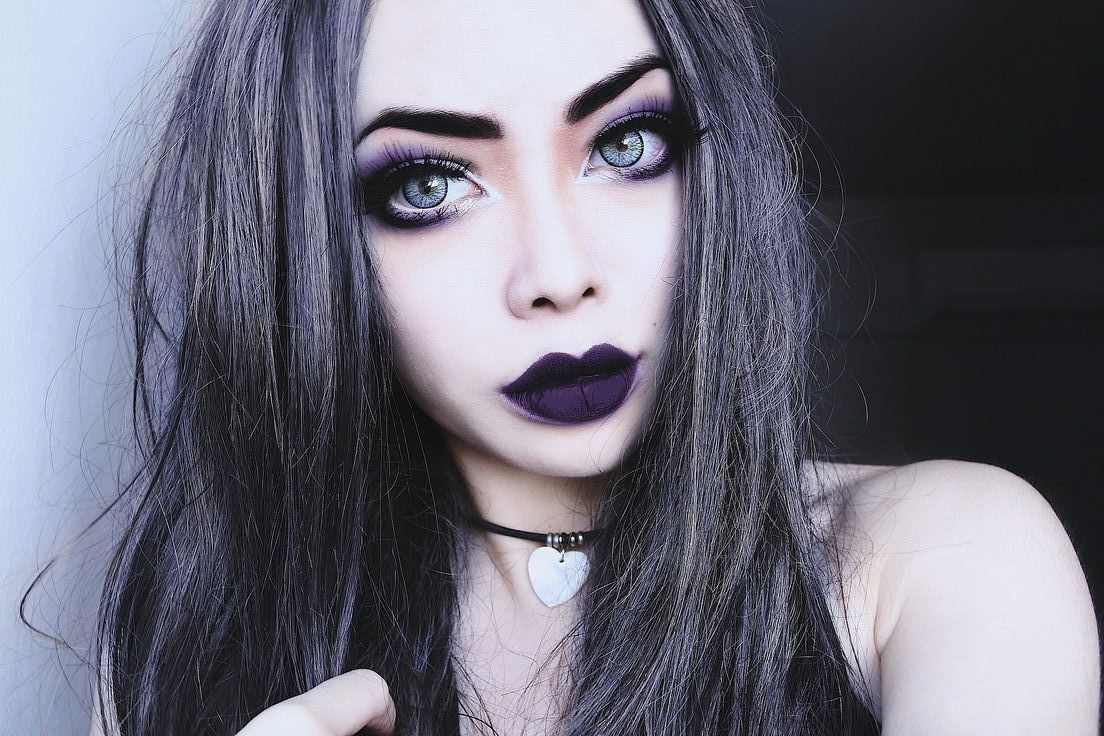 осенний макияж, макияж осени 2015, тёмная помада