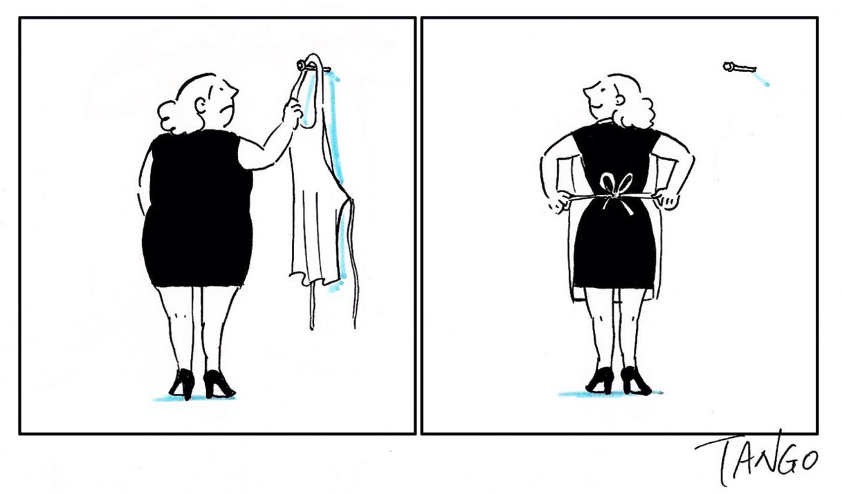 комиксы Tango, остроумные комиксы, картинки с неожиданным финалом