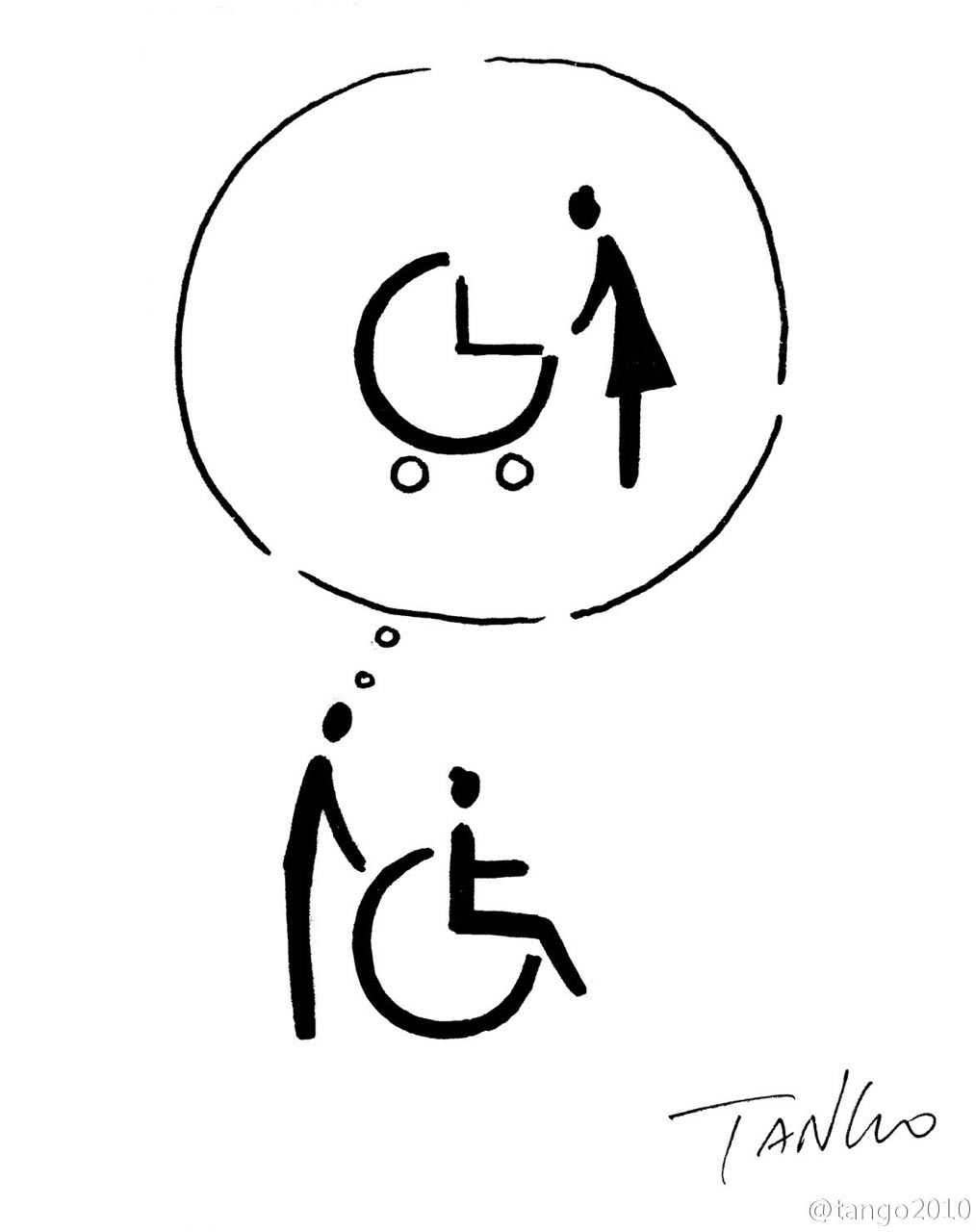 комиксы Tango, остроумные комиксы, картинки с неожиданным финалом