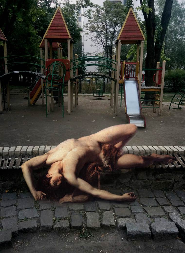 Ренессанс по-киевски: если бы герои классической живописи жили в современном Киеве Ренессанс по-киевски, Алексей Кондаков, герои классической живописи в Киеве, персонажи классической живописи в современном мире