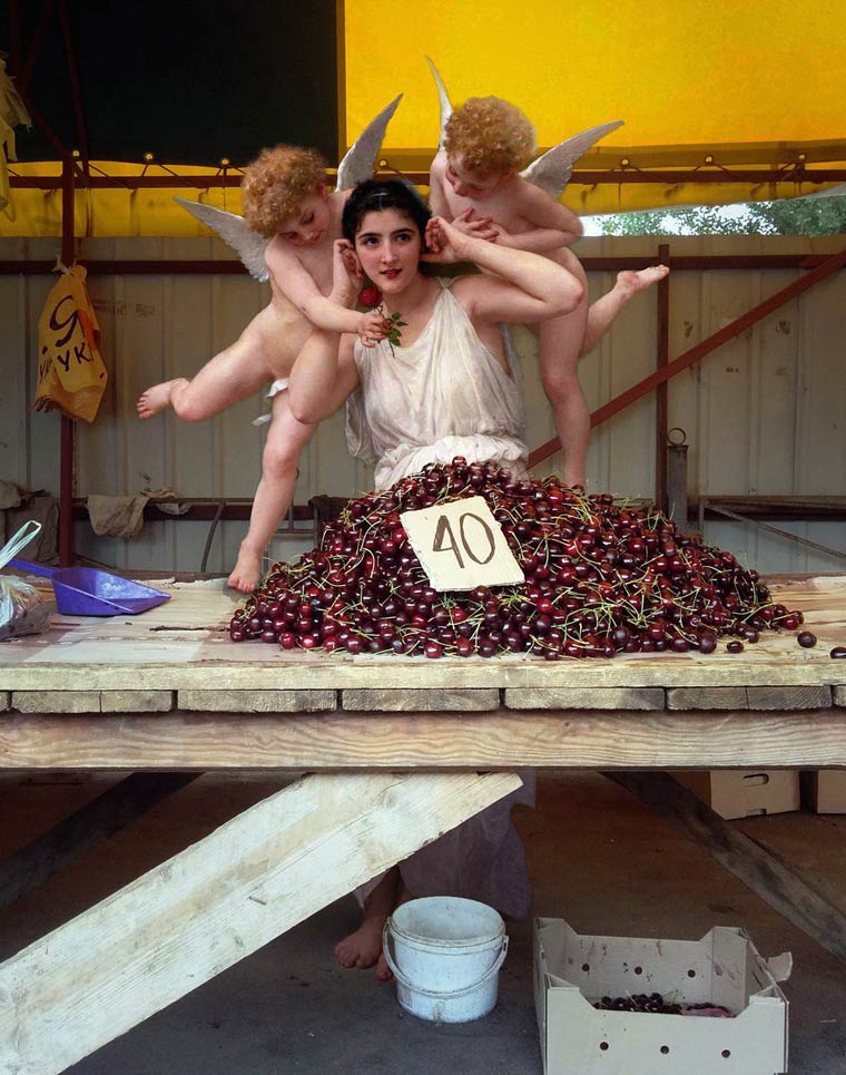 Ренессанс по-киевски: если бы герои классической живописи жили в современном Киеве Ренессанс по-киевски, Алексей Кондаков, герои классической живописи в Киеве, персонажи классической живописи в современном мире