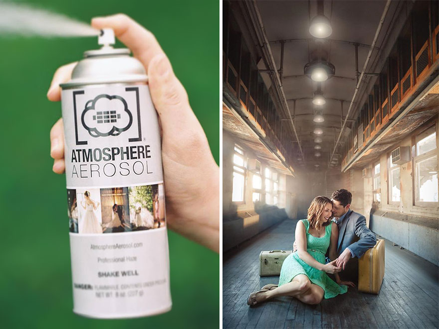 Туман в баллончике, спрей позволяющий создавать таинственную атмосферу, Atmosphere Aerosol  