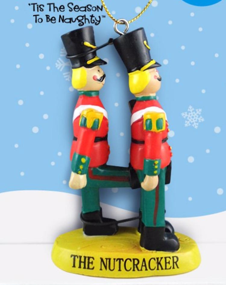 смешные рождественские украшения, пошлые рождественские украшения