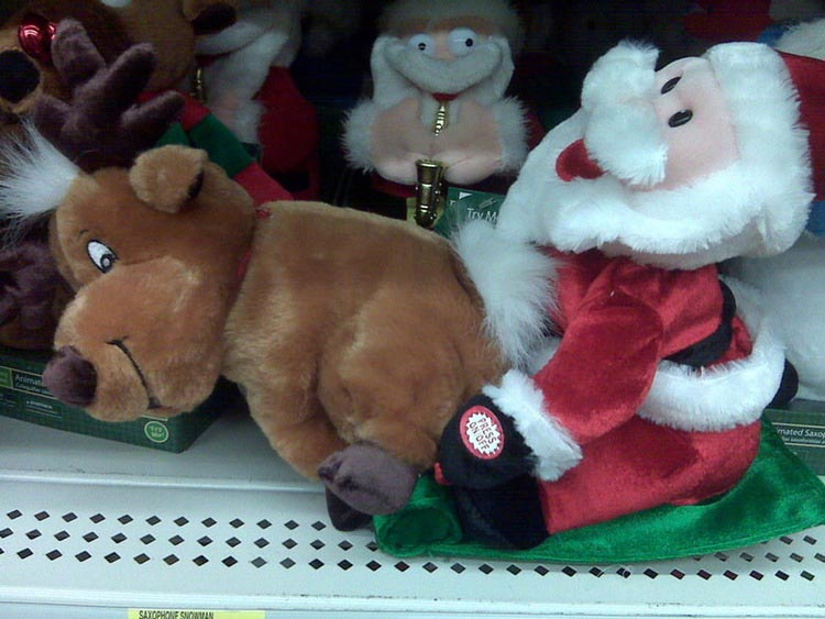 смешные рождественские украшения, пошлые рождественские украшения