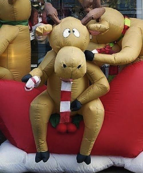 смешные рождественские украшения, пошлые рождественские украшения