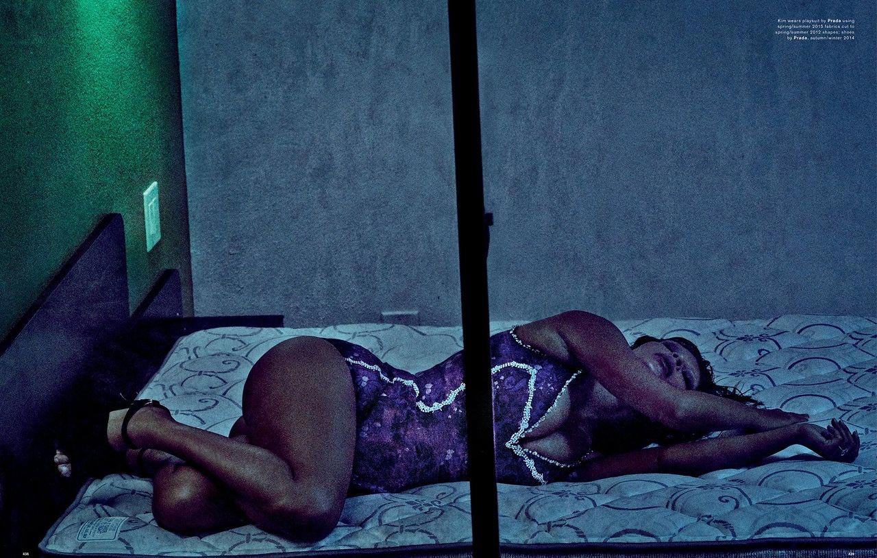 Ким Кардашьян оголилась для журнала Love, kim kardashian love magazine