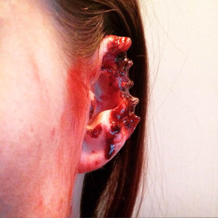 Аби Гордон-Коди, Abi Gordon-Cody, страшный грим, ужасный грим, визажист по спецэффектам страшный грим