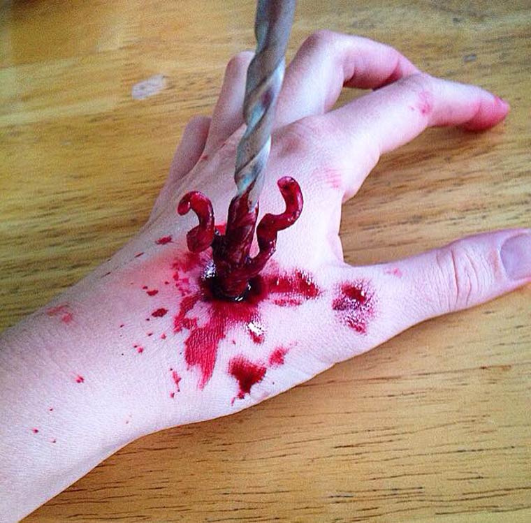 Аби Гордон-Коди, Abi Gordon-Cody, страшный грим, ужасный грим, визажист по спецэффектам страшный грим