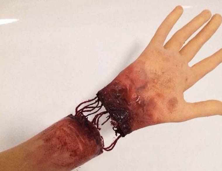 Аби Гордон-Коди, Abi Gordon-Cody, страшный грим, ужасный грим, визажист по спецэффектам страшный грим